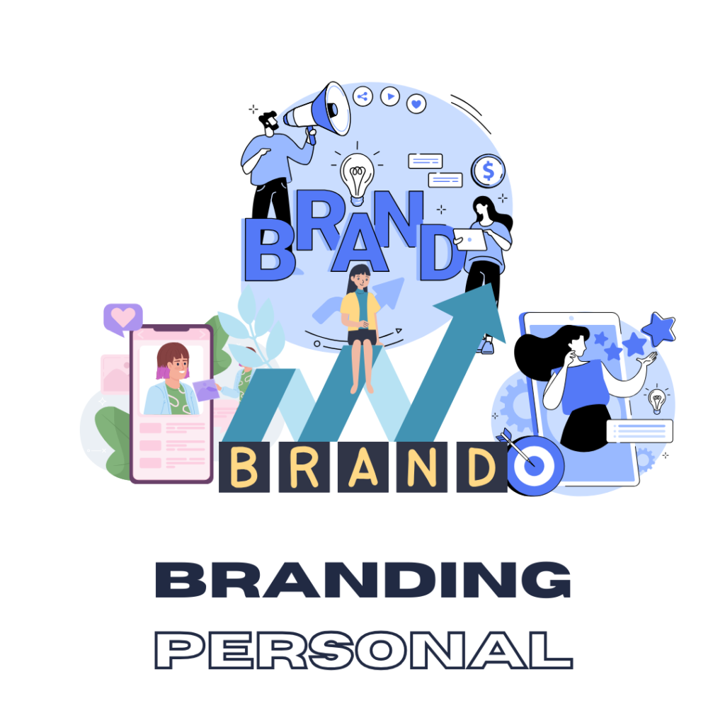 Person with Branding